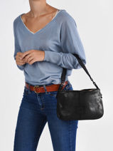 Cross Body Tas Heritage Leder Biba Bruin heritage BT18-vue-porte